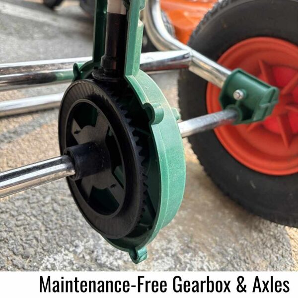 Andersons Model SR2000 Pro Fertilizer Spreader - Maintenance-Free Gearbox & Axles