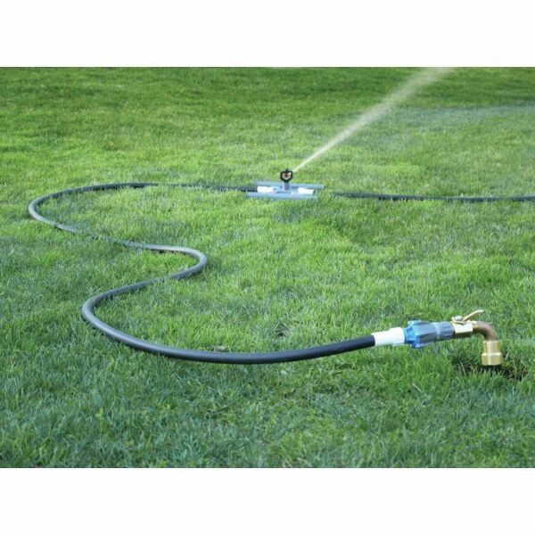 SpotShot Low Volume Portable Sprinkler Kit - Lifestyle on turf